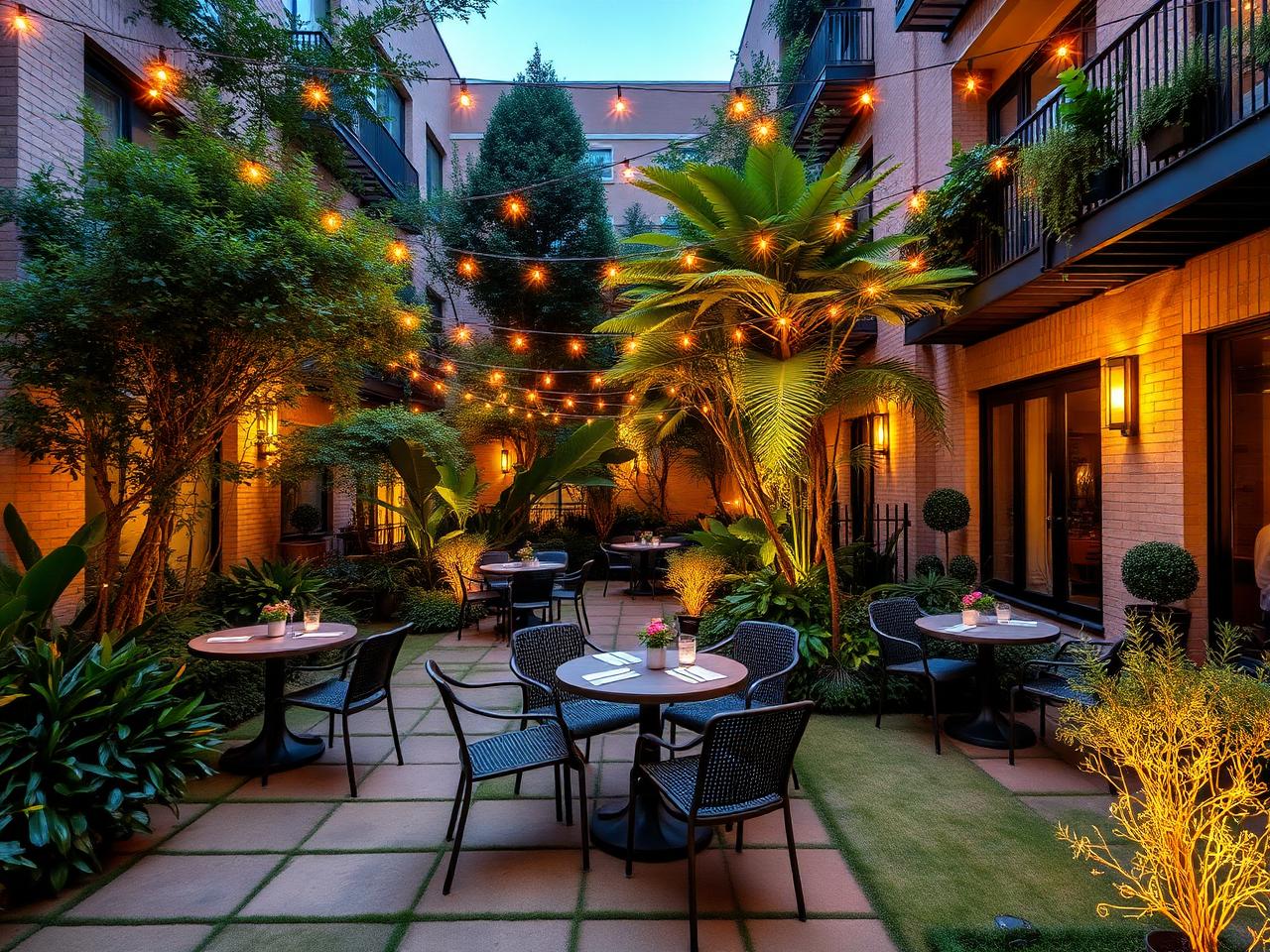 Courtyard Garden